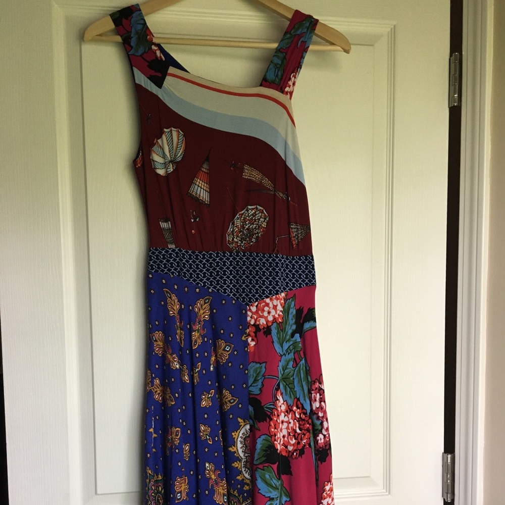 Anthropologie Multi Print Sundress